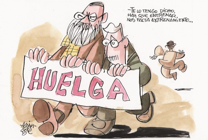 huelga