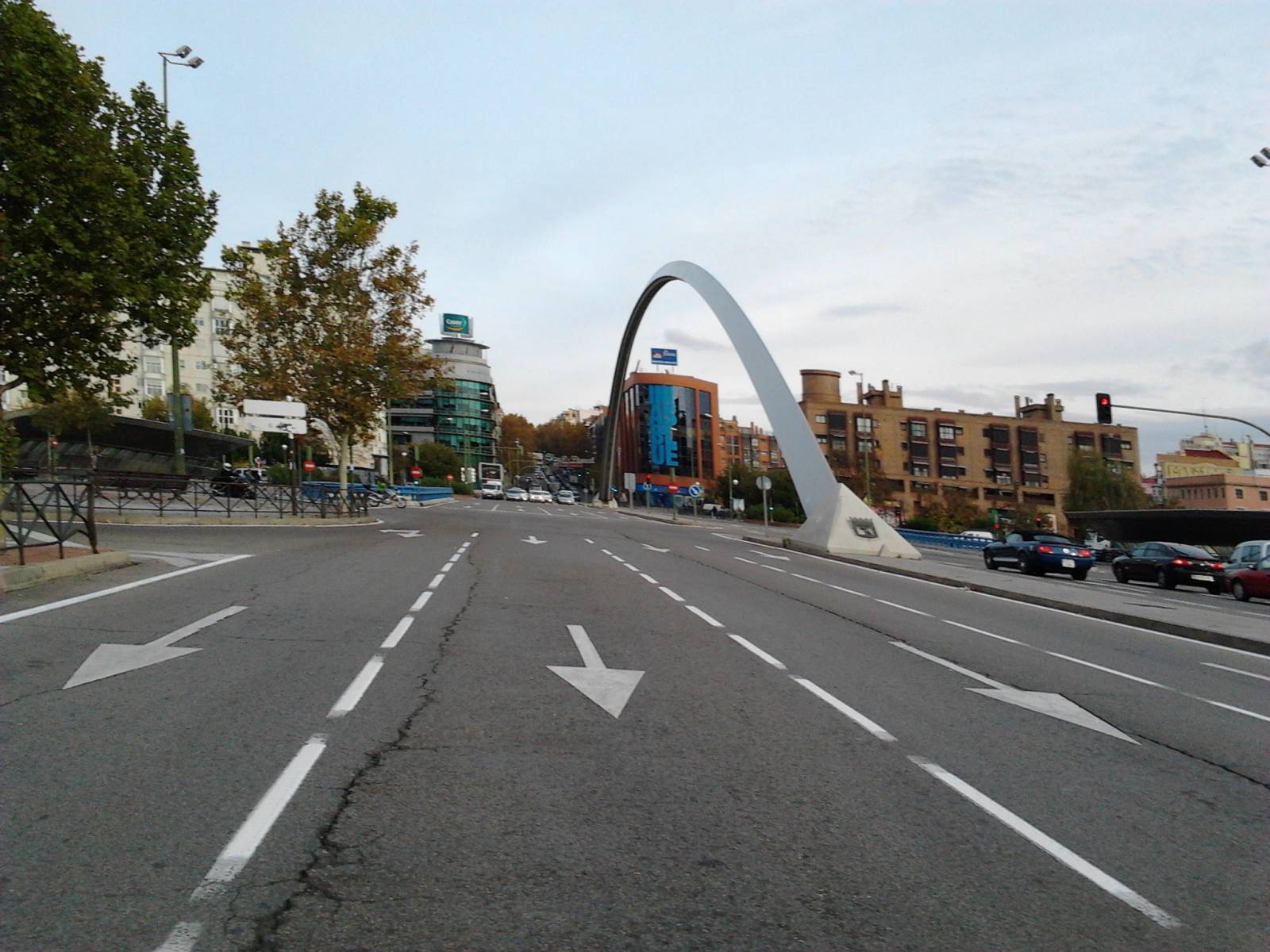 Entrada al barrio de Ventas Entrada al barrio de Ventas a través de la calle de Alcalá