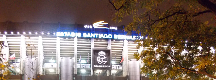 Estadio Santiago Bernabéu Fachada principal del estadio Santiago Bernabéu