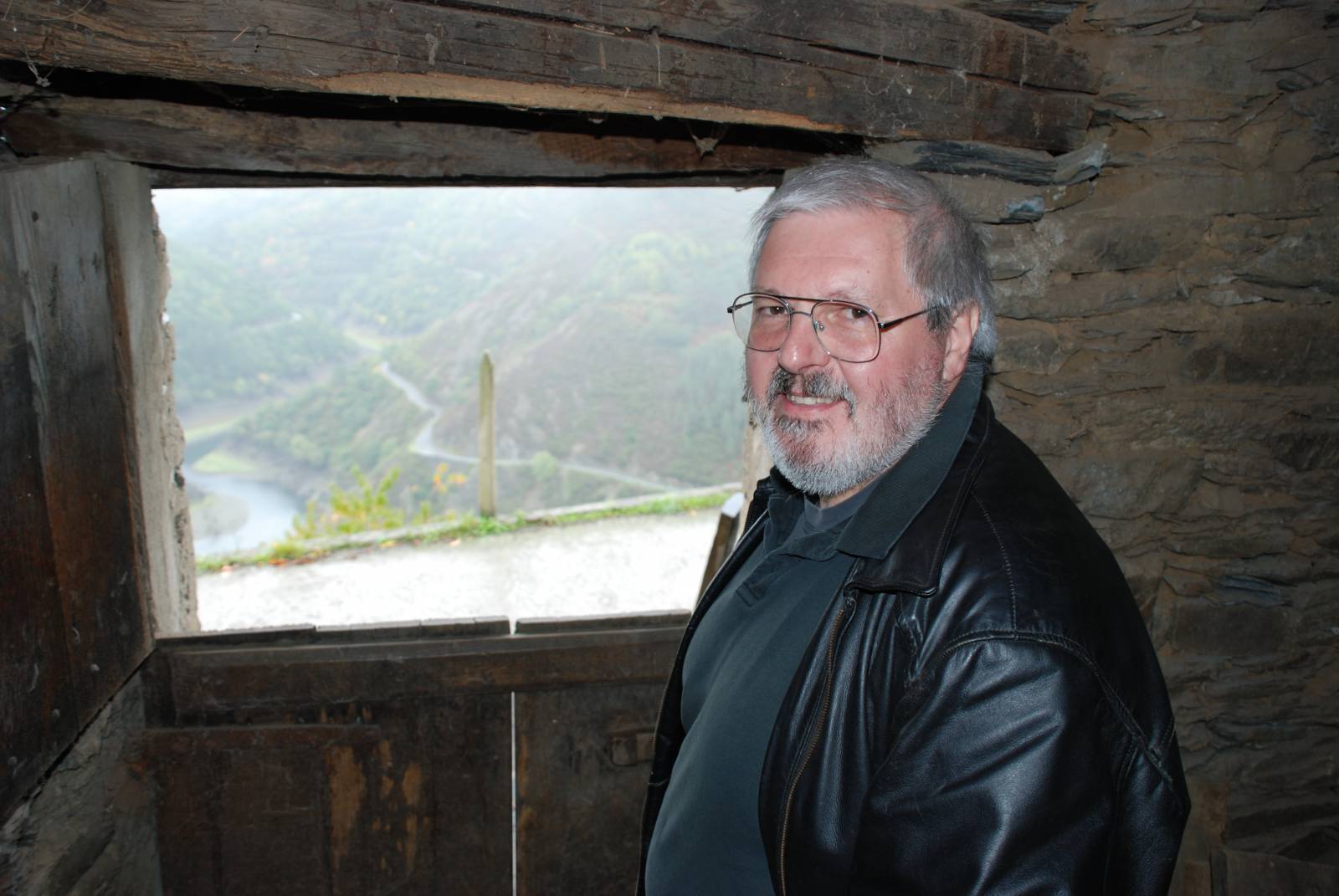 El pintor escocés Cliff Colman