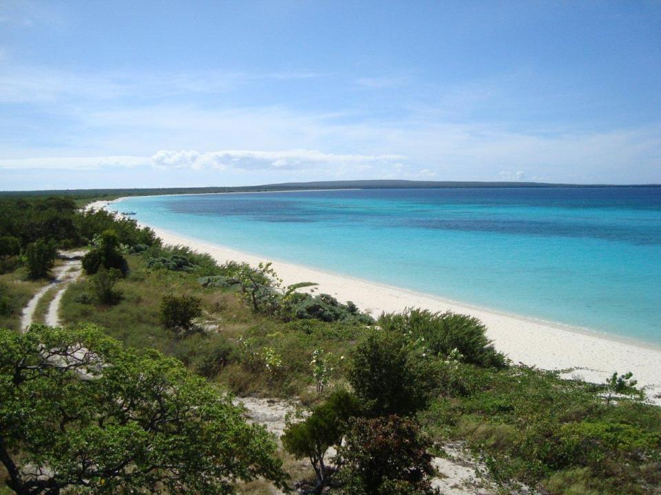 Bahía de las Águilas en Pedernales Bahía de las Águilas en Pedernales. / Fotos por: Iván Gurrea