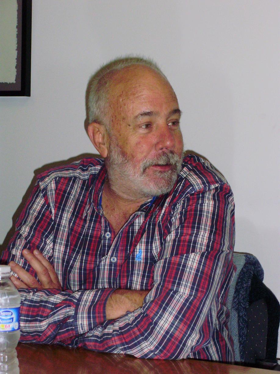 Ramón Lobo El veterano periodista nos dejó un buen puñado de experiencias. Foto: Iván Gurrea