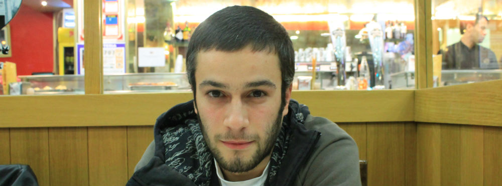 Gio Gio durante la entrevista.