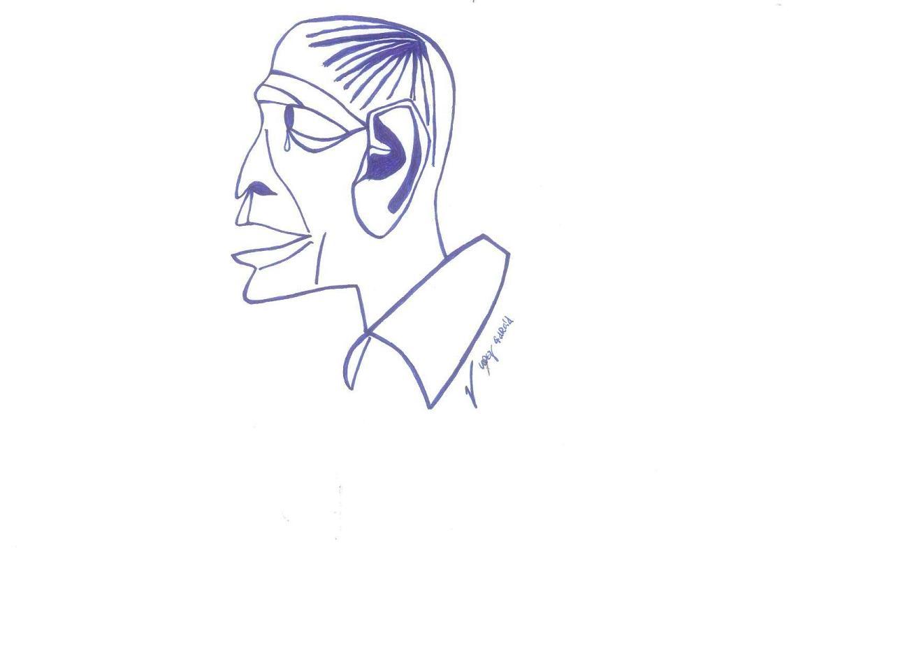 Rui Araujo Rui Araujo. Ilustración por Pepe López
