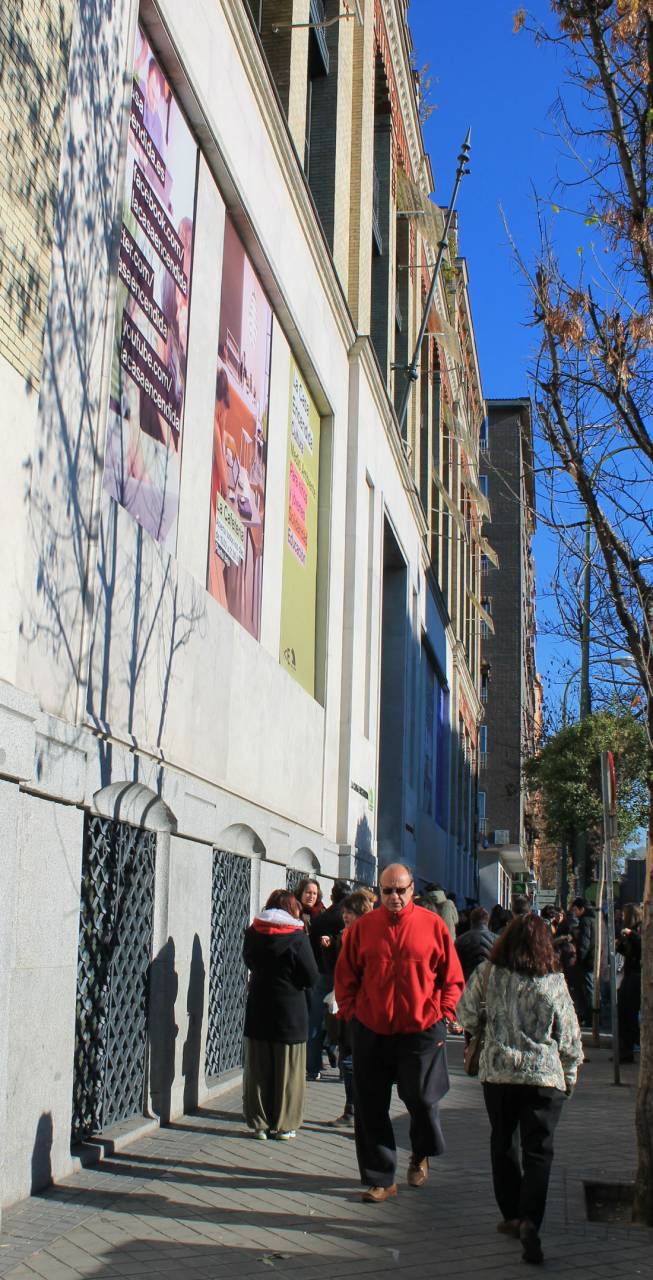 Fachada La Casa Encendida. Décimo aniversario Fachada La Casa Encendida. Décimo aniversario