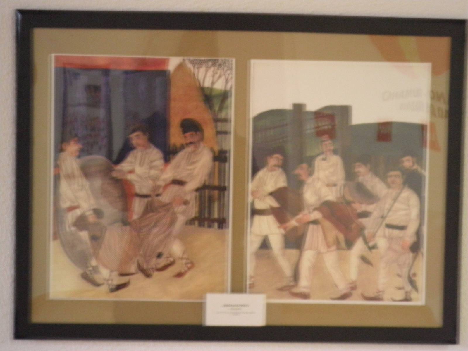 Păcală en «Escenas», una ilustración de Sebastian Oprita. Foto: B.G.