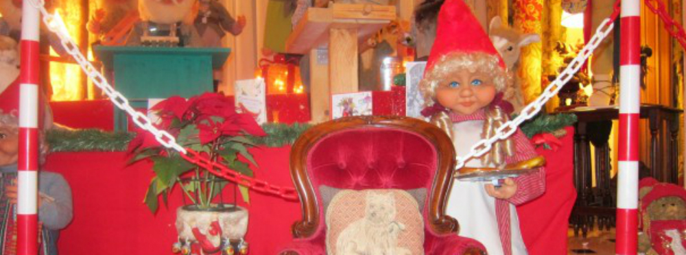 Algunos de los muñecos navideños de Cavero Algunos de los muñecos navideños de Cavero