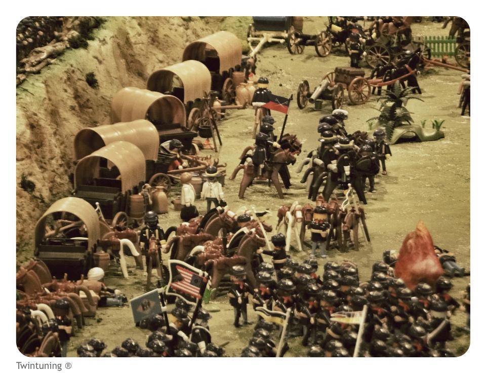 Representación Playmobil Guerra de sucesión Representación Playmobil Guerra de sucesión