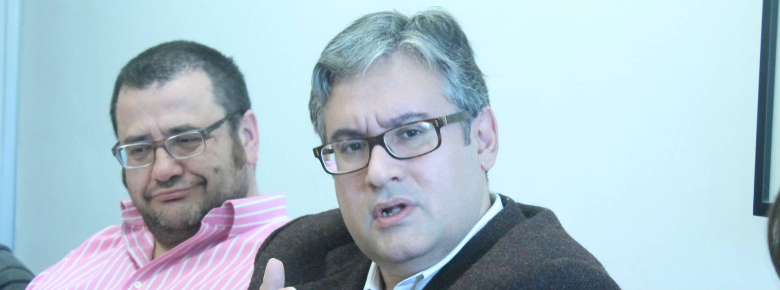 De Prada pix Juan Manuel de Prada mira a la cámara en un momento de su alocución. Fotos: Cristina Sánchez