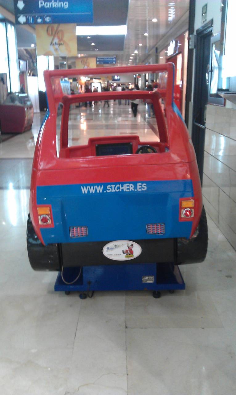 El 4x4 safari del Carrefour de Gran Vía de Hortaleza