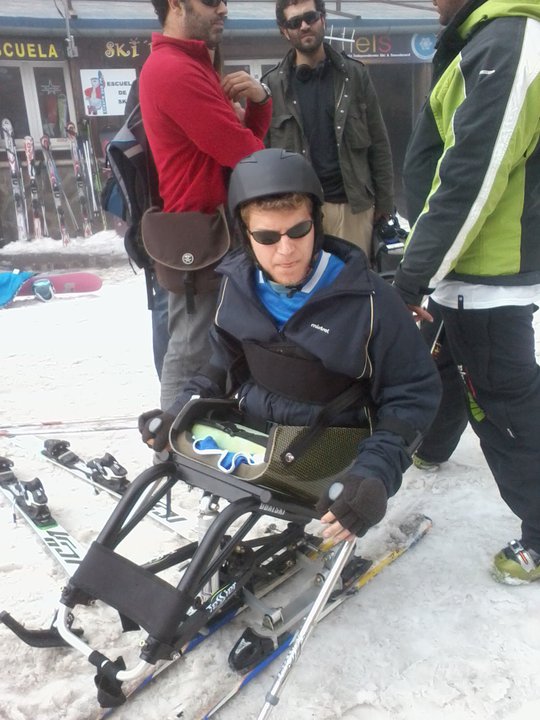 javier 2 Javier esquiando