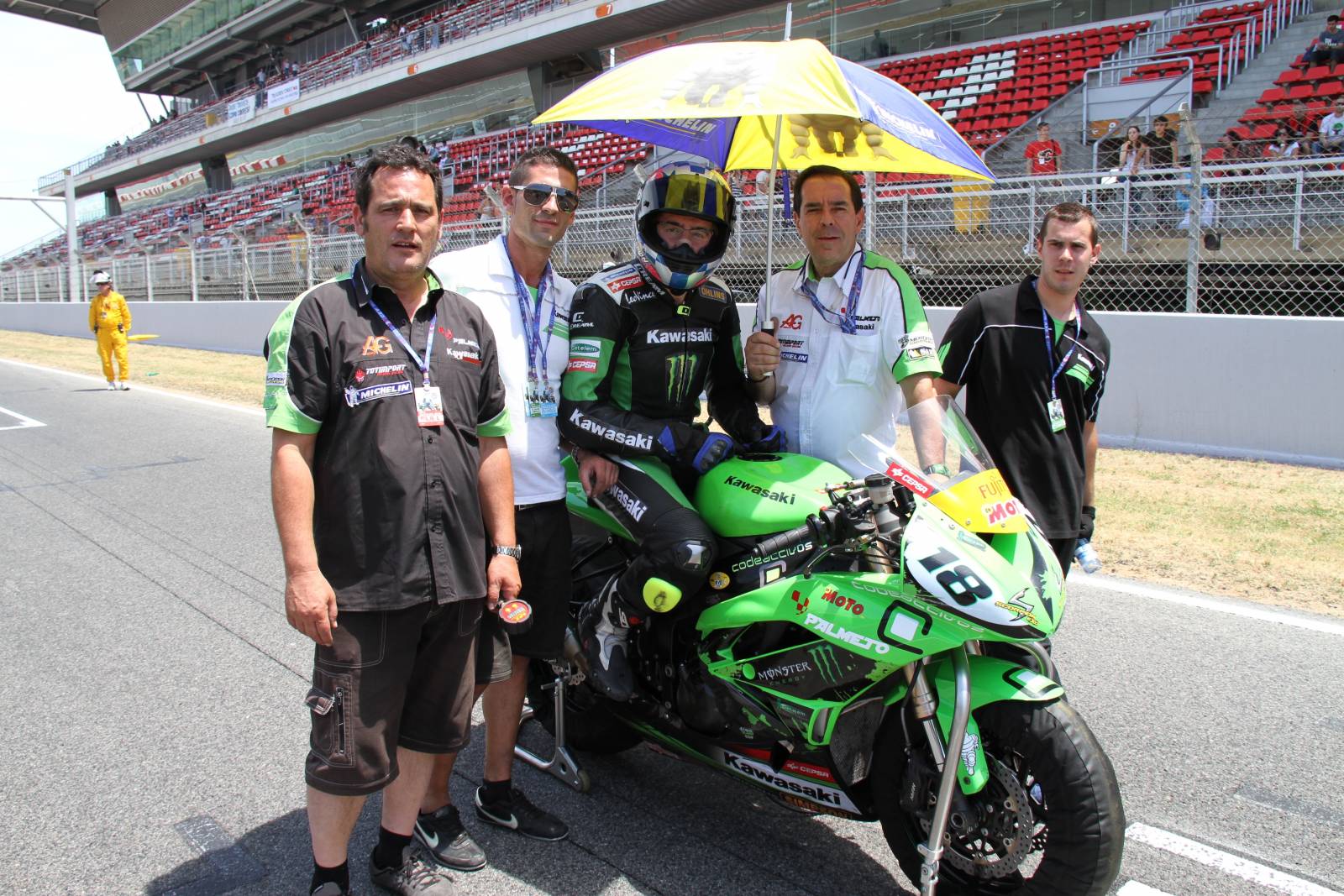 Después de una carrera. Foto: Javier de Ulacia Después de una carrera. Foto: Javier de Ulacia