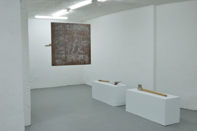 Juan Luis Moraza | Gong 1 | Escultura - Bronce y madera Juan Luis Moraza | Gong 1 | Escultura - Bronce y madera
