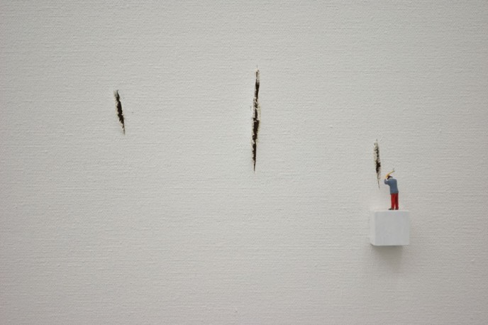 Liliana Porter | Situations with Levitating Rabbit (detalle) Liliana Porter | Situations with Levitating Rabbit (detalle)