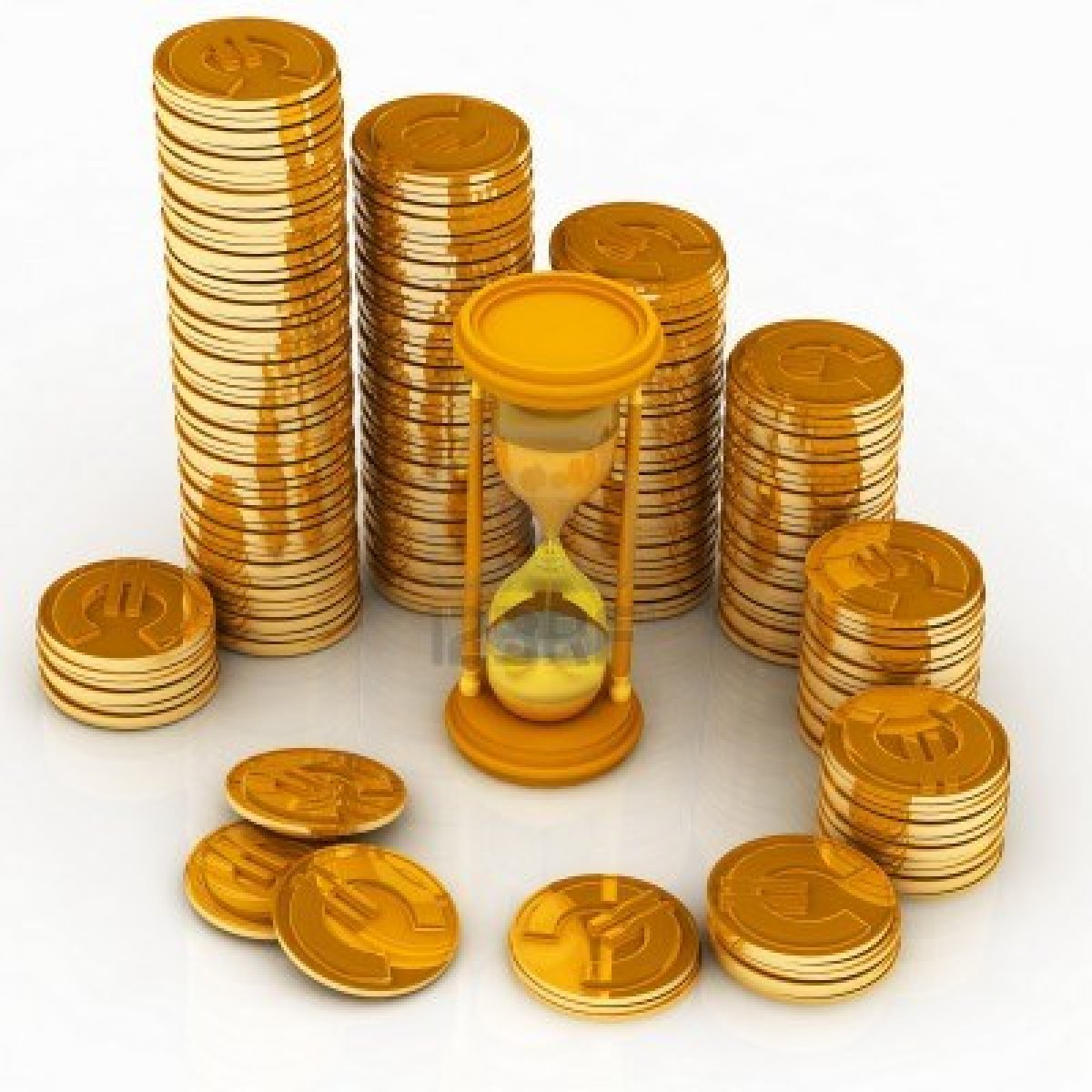 Un Banco donde el tiempo es la unidad de medida. Foto:123rf.com Un Banco donde el tiempo es la unidad de medida. Foto:123rf.com