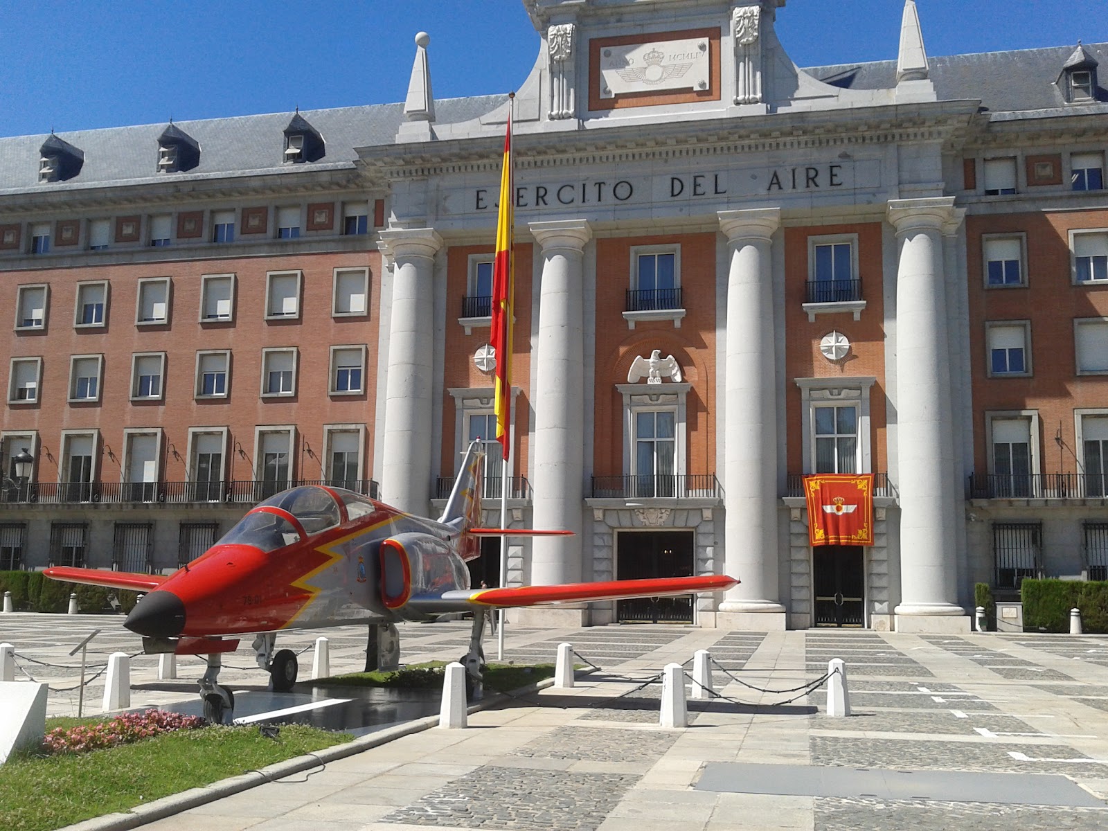 avion Imagen del Cuartel General del Ejército del Aire. Foto: L.C