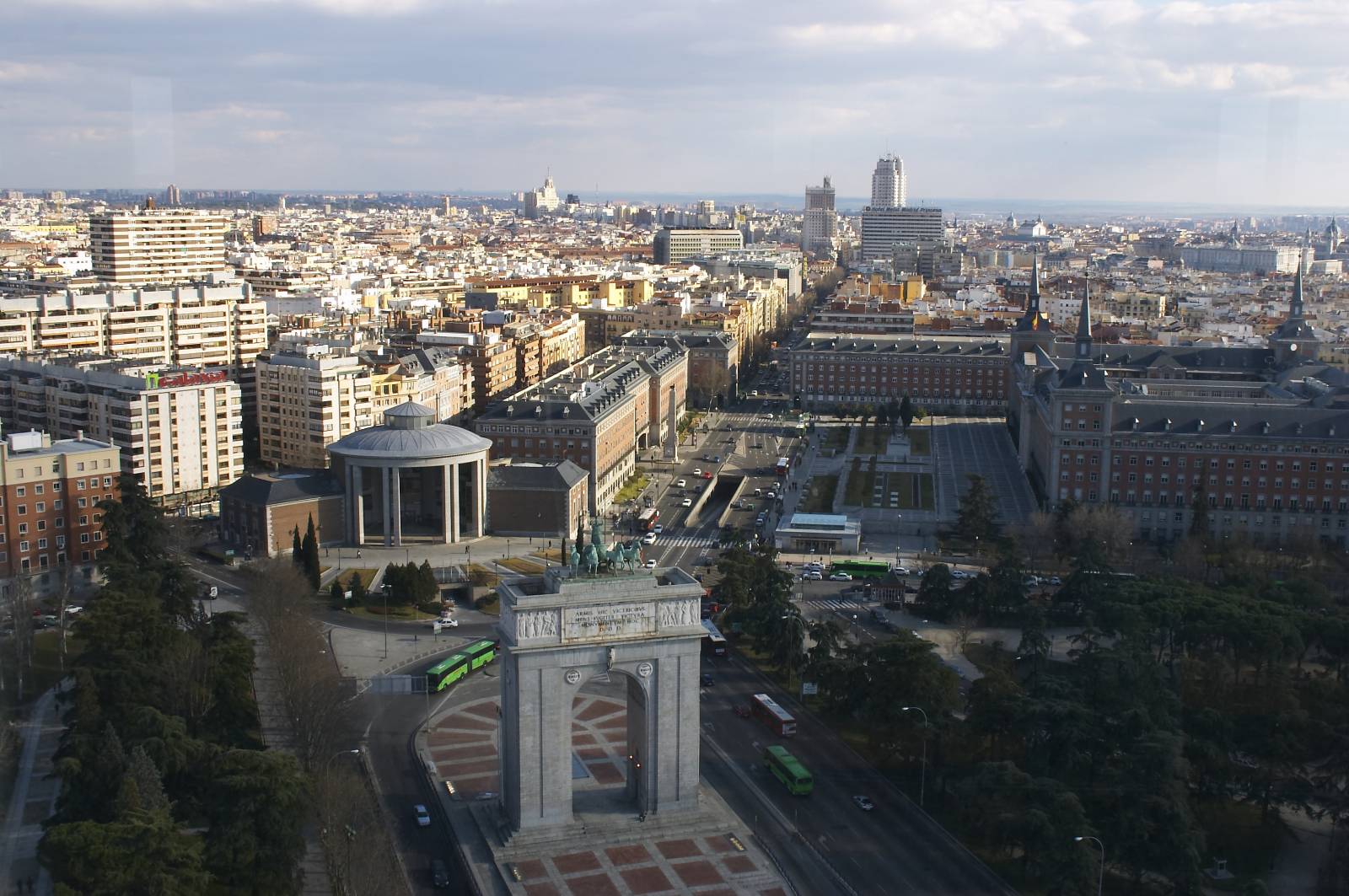 Moncloa a vista de pájaro. Foto: Consorcio de Madrid Moncloa a vista de pájaro. Foto: Consorcio de Madrid