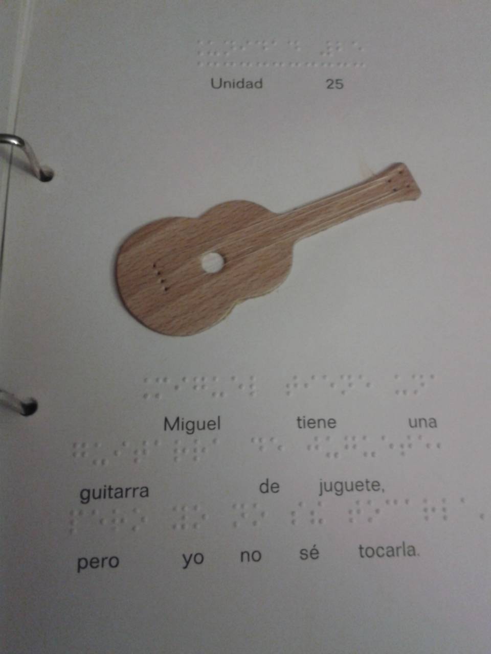 Una ficha con la que Lucía aprendió a leer Una ficha con la que Lucía aprendió a leer