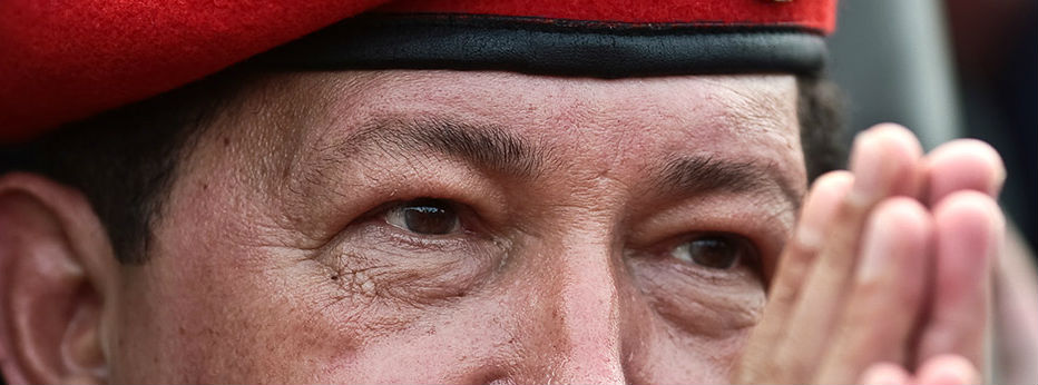 CHÁVEZ2PIX El comandante Hugo Chávez mezcló fe cristiana con socialismo del siglo XXI