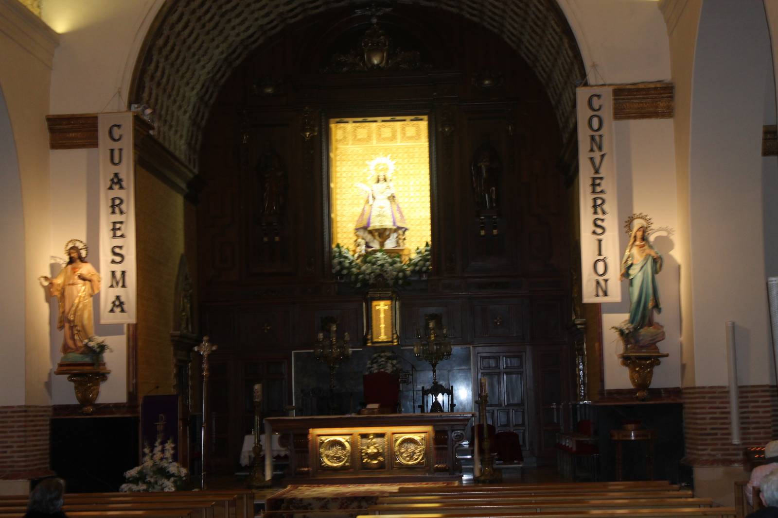 Virgen de la Paz en Alcobendas. Foto: Loreto Sánchez Seoane Virgen de la Paz en Alcobendas. Foto: Loreto Sánchez Seoane