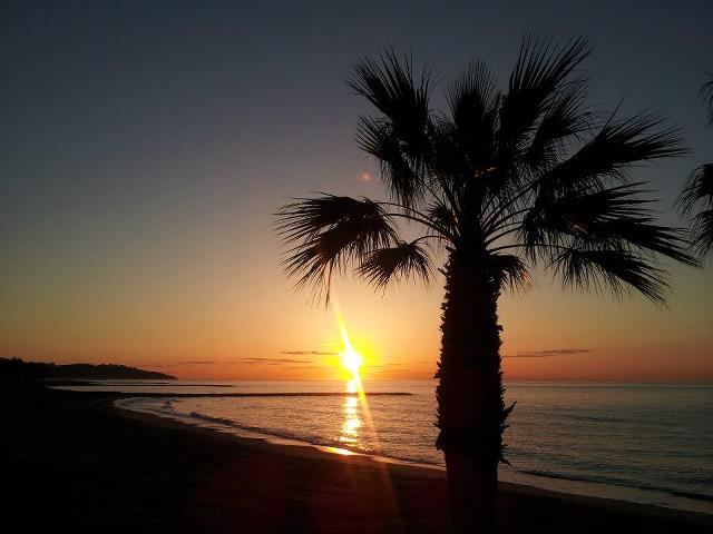 Hoteltramontana Amaneciendo en Benicasim. Foto cedida por el Hotel Tramontana
