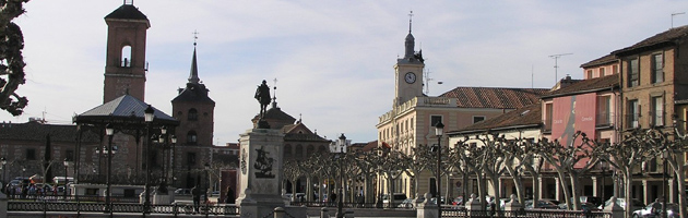 Panoramica de la Plaza Cervantes Panoramica de la Plaza Cervantes