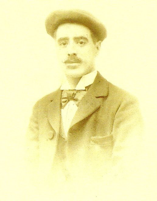 Miguel Larrinaga joven Foto de juventud de Miguel Larrinaga