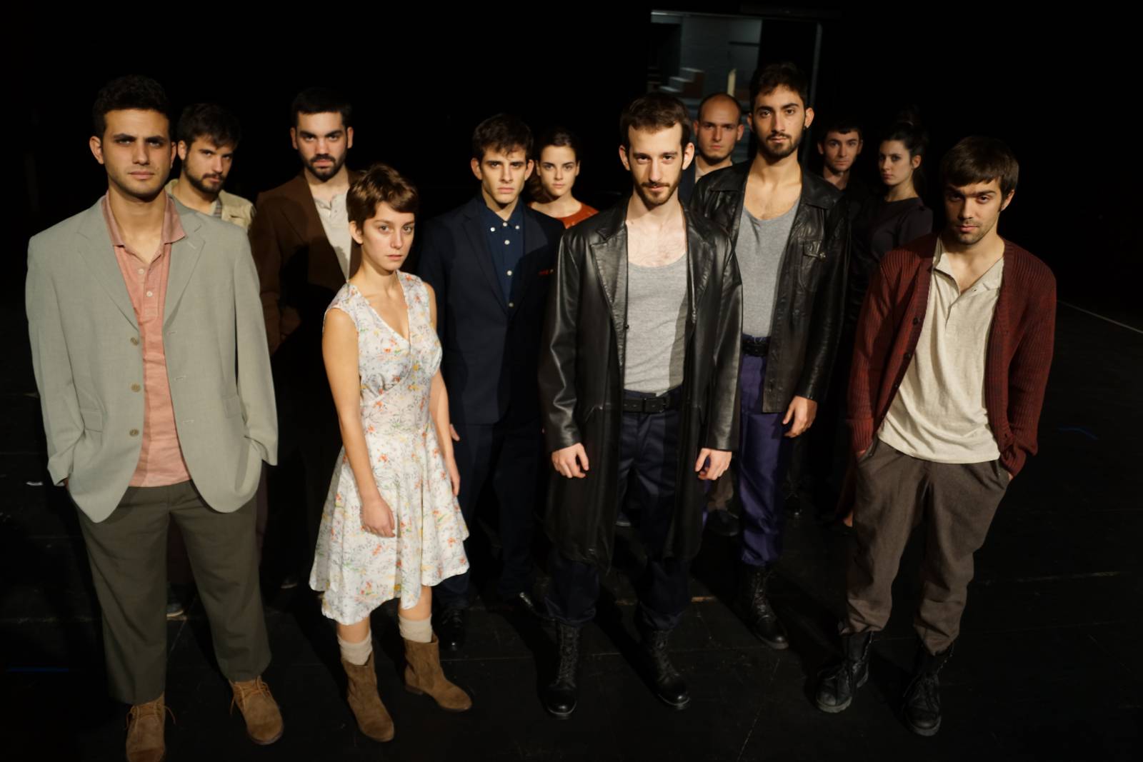 El elenco que presenta Fuente Ovejuna en el Teatro Conde Duque