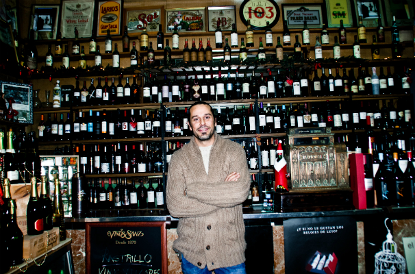 Sergio Sansegundo, responsable de «Bodega J Cuesta». Foto: J. G. S.