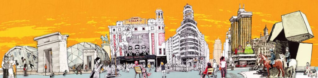 El Sky-line madrileño retratado por Ana Rojo