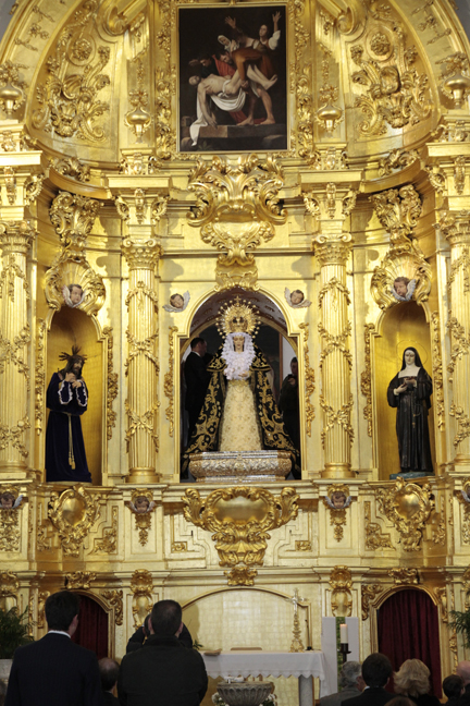 Retablo de la ermita. Foto: Alberto del Castillo