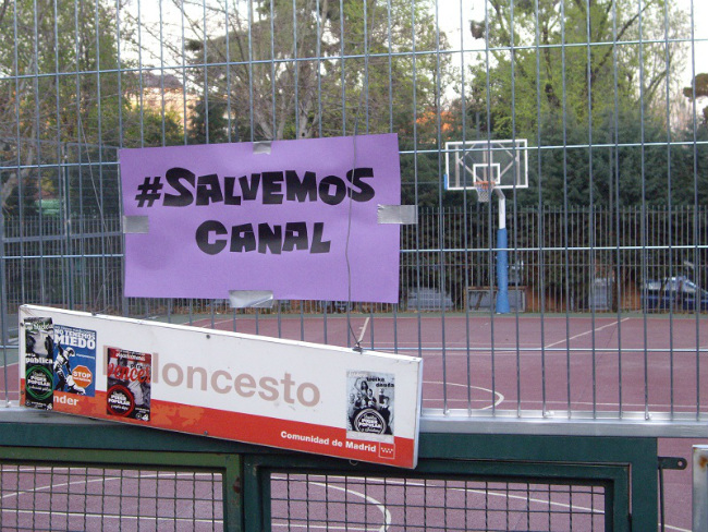 Canal sin baloncesto. Foto: D.V.