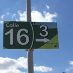 Un cartel señalizador de las calles