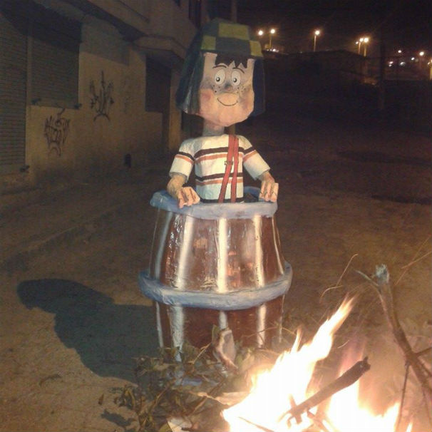 Tributo a El Chavo, el principal personaje del fallecido Roberto Gómez Bolaños. Foto: C.Q.C.