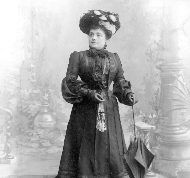 La imagen de Vicenta Verdier tomada en 1907