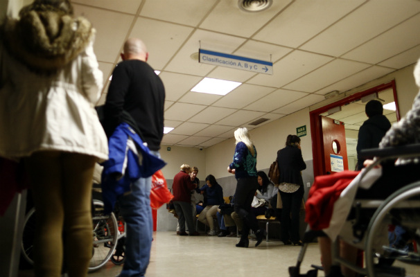 Urgencias en el Hospital La Paz. Foto: Óscar del Pozo