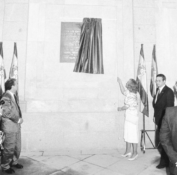 Inauguración del Museo Reina Sofía en mayo de 1986. Foto: ABC