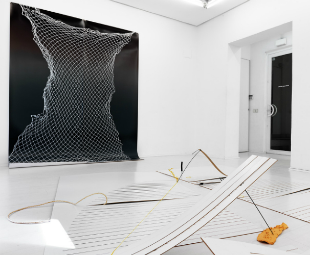 Obra de la artista Tatiana Echeverri- Galería Casado Santapau