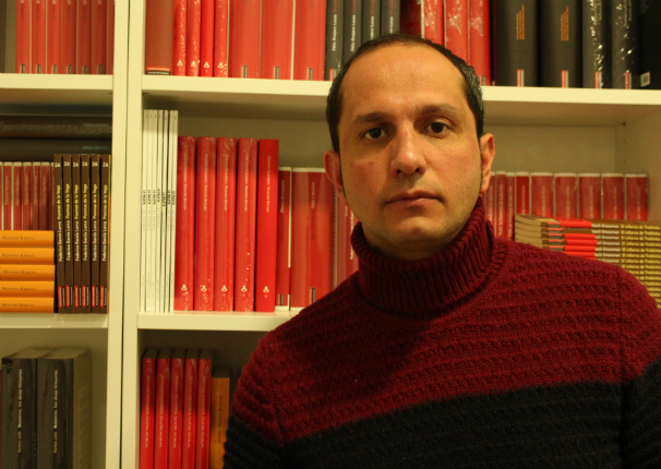 El escritor Jorge Carrión. Foto: M. N. M