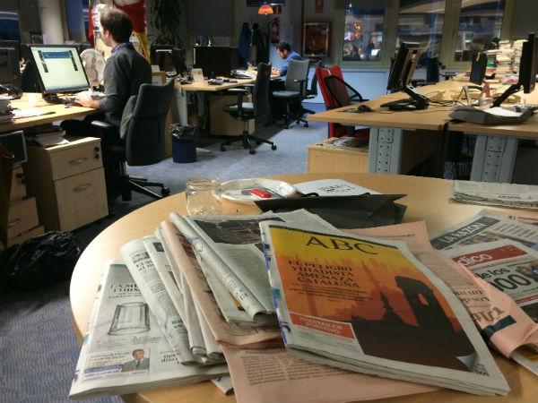 Redacción del diario ABC