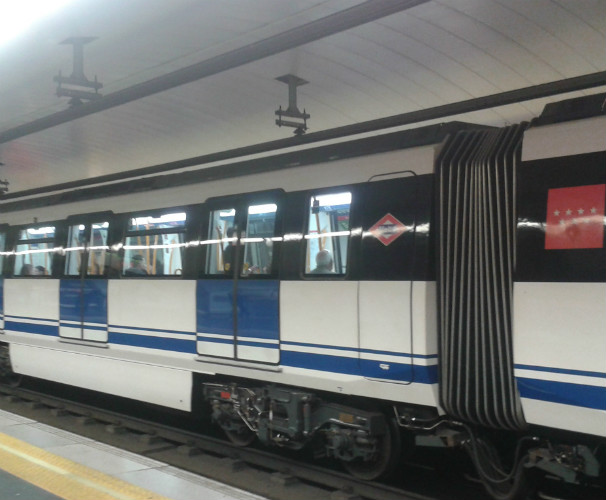 Vagones del metro de Madrid. FOTO: T. G.