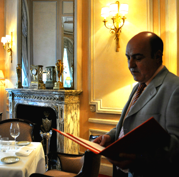 Mariano Toledo, el antiguo primer maitre del Hotel Ritz