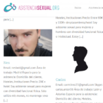 Perfil de "Nes" en asistenciasexual.org